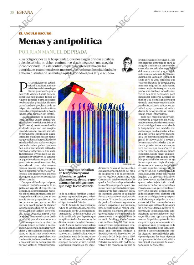 ABC SEVILLA 13-07-2024 página 38