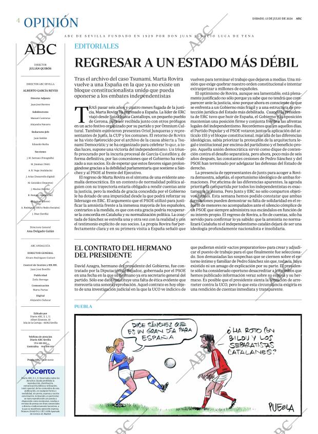 ABC SEVILLA 13-07-2024 página 4