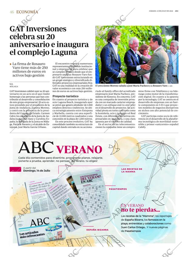 ABC SEVILLA 13-07-2024 página 46