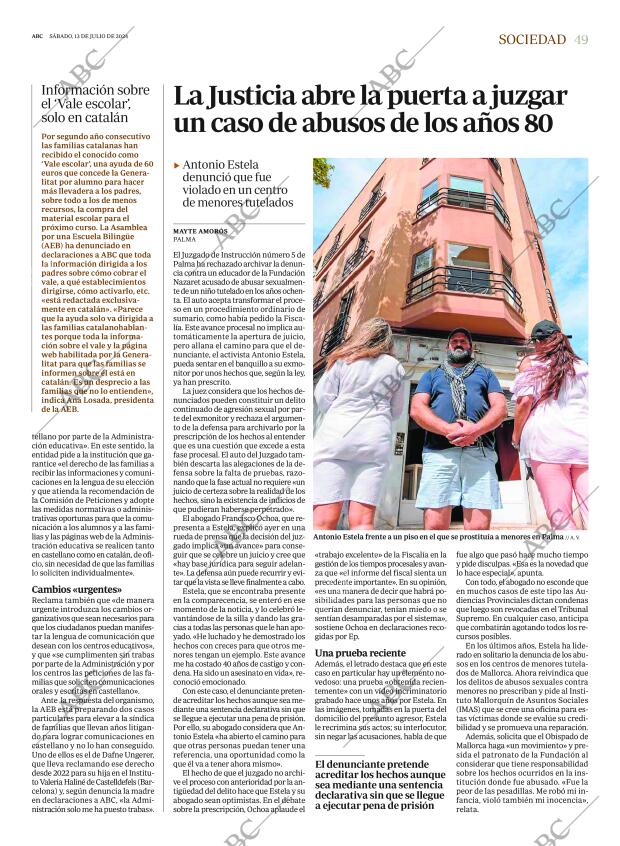 ABC SEVILLA 13-07-2024 página 49