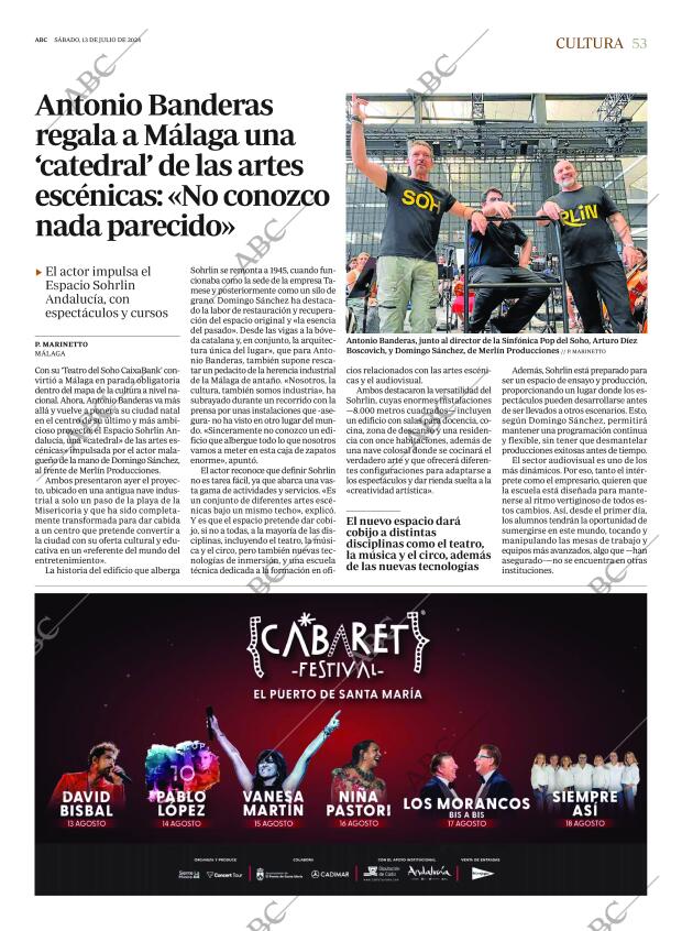 ABC SEVILLA 13-07-2024 página 53