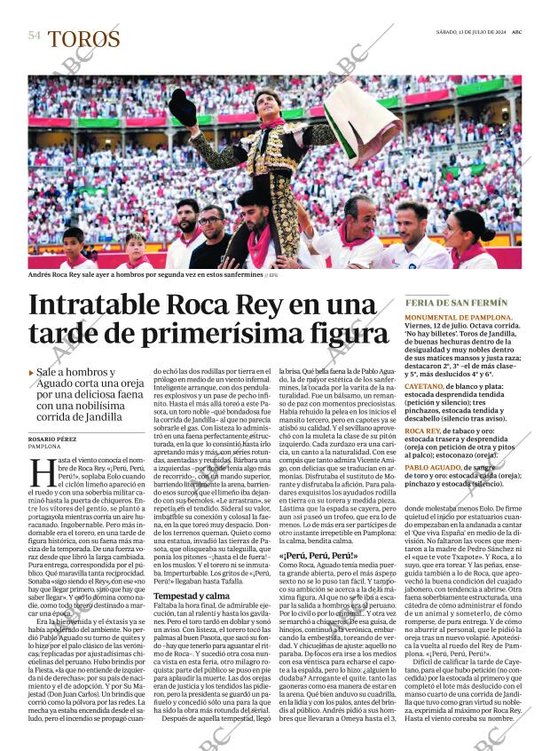 ABC SEVILLA 13-07-2024 página 54