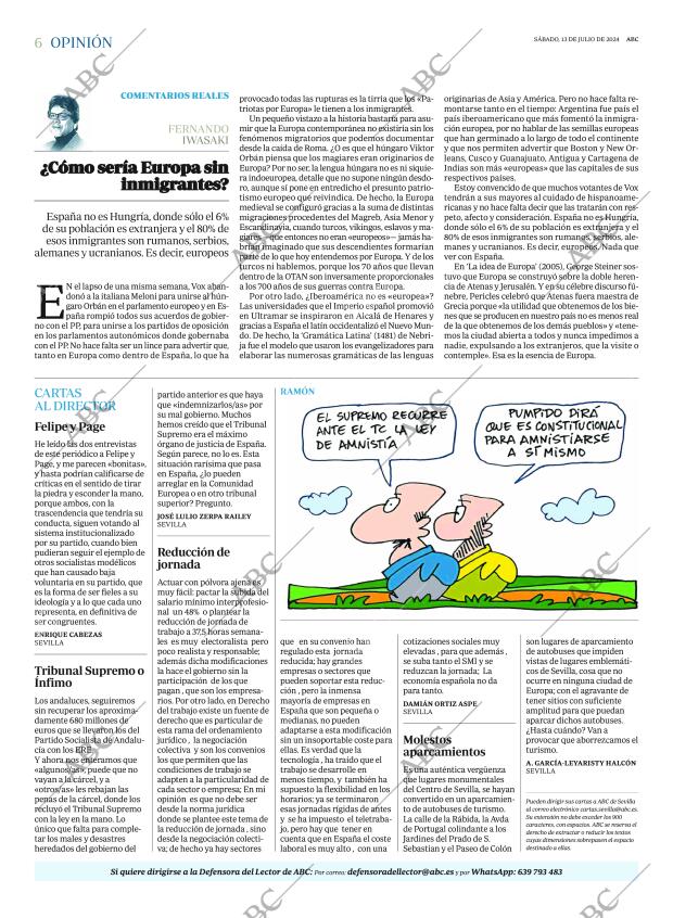 ABC SEVILLA 13-07-2024 página 6