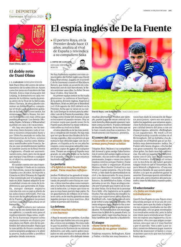 ABC SEVILLA 13-07-2024 página 62