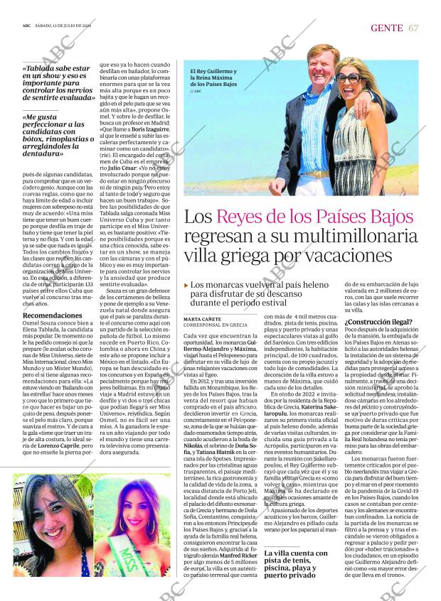 ABC SEVILLA 13-07-2024 página 67