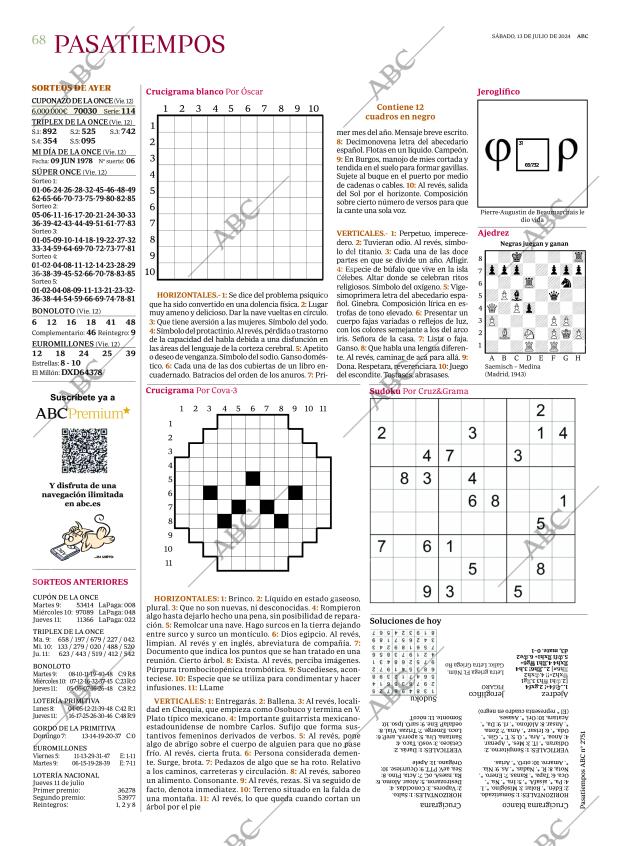 ABC SEVILLA 13-07-2024 página 68