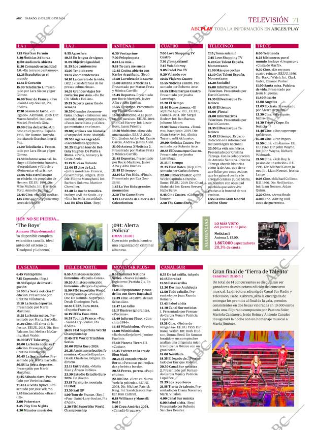 ABC SEVILLA 13-07-2024 página 71