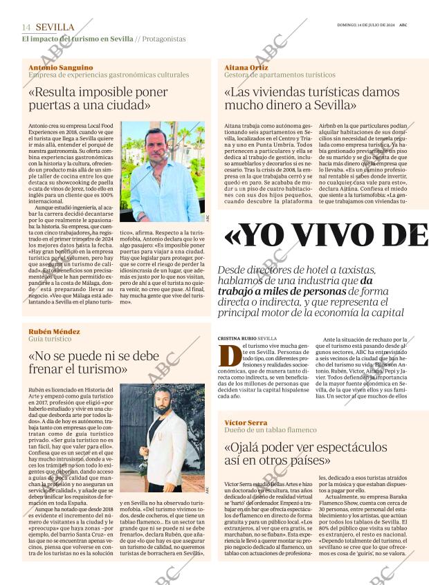 ABC SEVILLA 14-07-2024 página 14