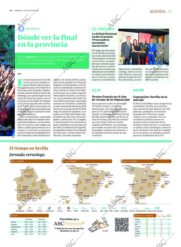 ABC SEVILLA 14-07-2024 página 23