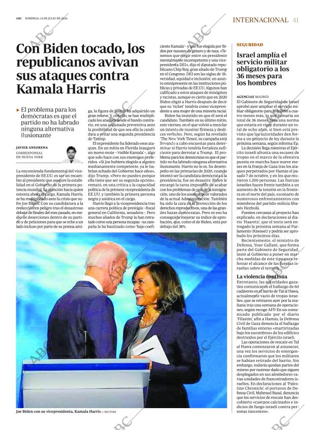 ABC SEVILLA 14-07-2024 página 41