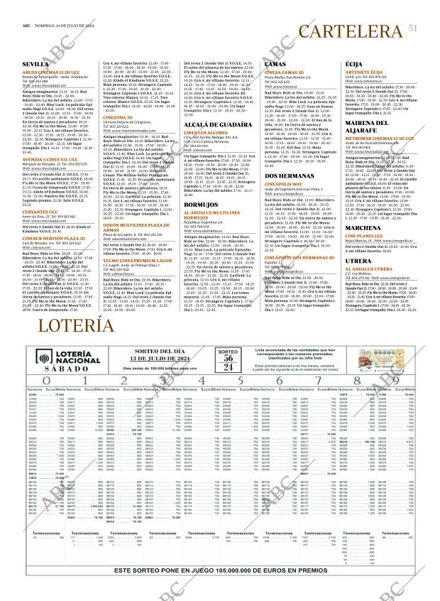 ABC SEVILLA 14-07-2024 página 51