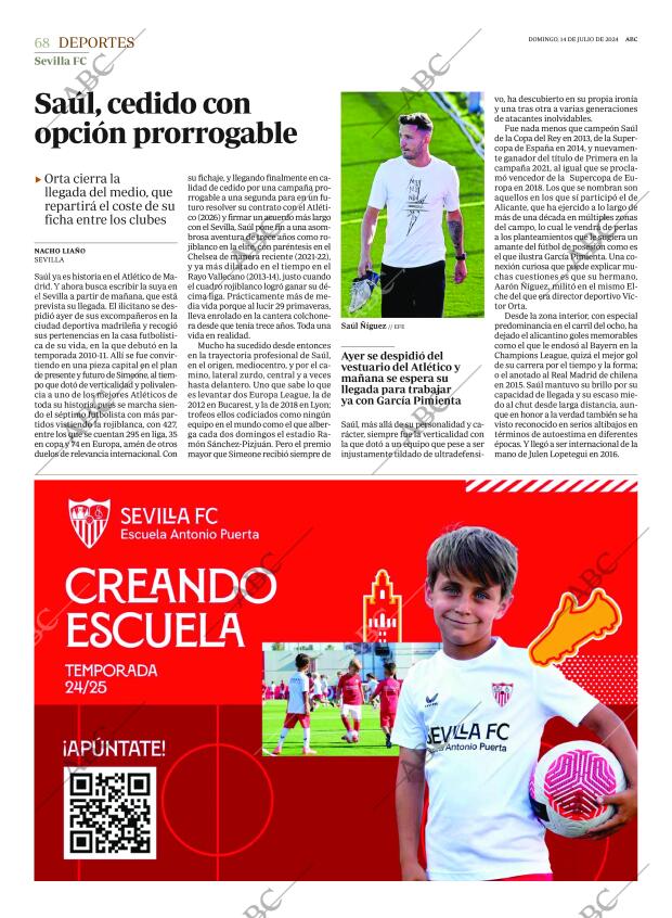 ABC SEVILLA 14-07-2024 página 68