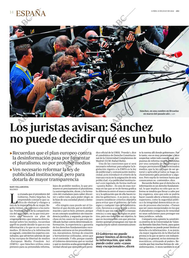 ABC MADRID 15-07-2024 página 14