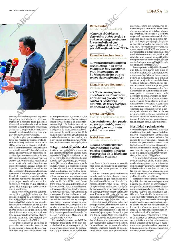 ABC MADRID 15-07-2024 página 15