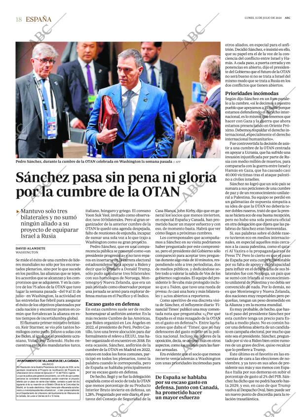 ABC MADRID 15-07-2024 página 18