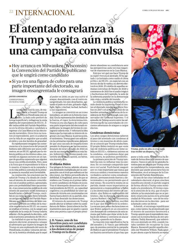 ABC MADRID 15-07-2024 página 22