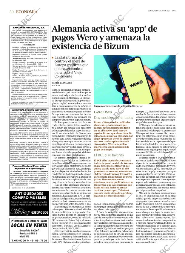 ABC MADRID 15-07-2024 página 30