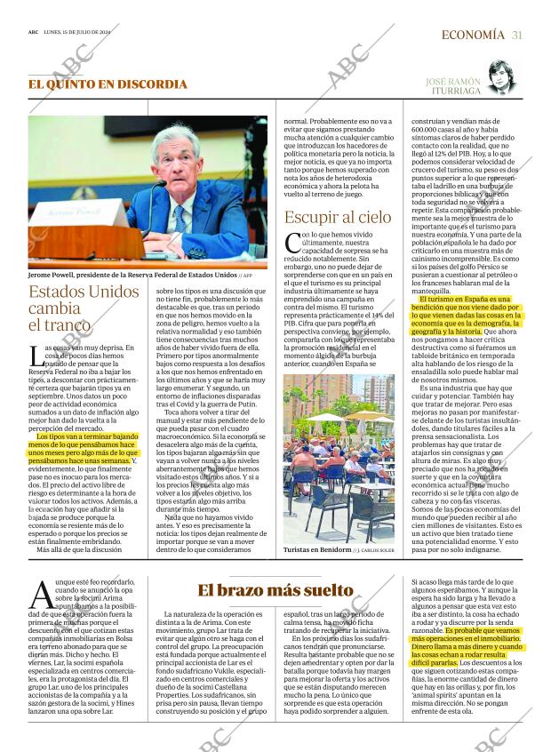 ABC MADRID 15-07-2024 página 31