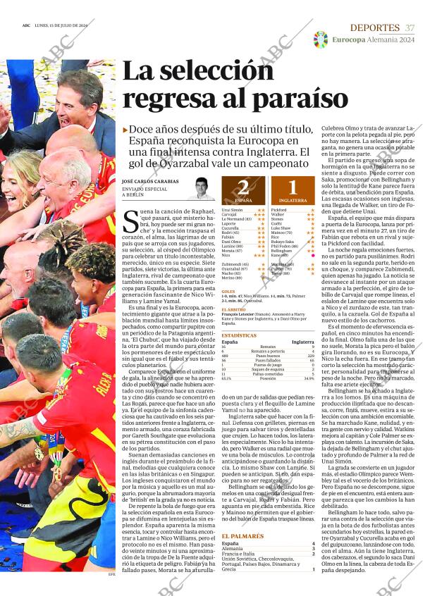 ABC MADRID 15-07-2024 página 37