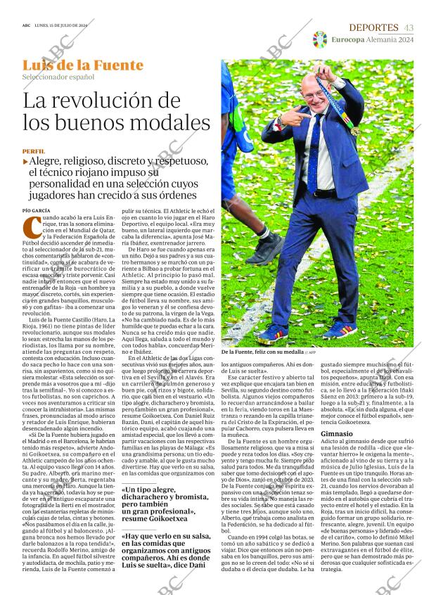 ABC MADRID 15-07-2024 página 43