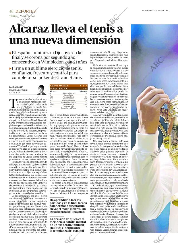 ABC MADRID 15-07-2024 página 46
