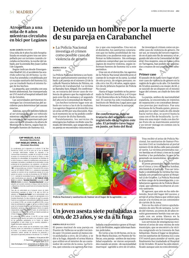 ABC MADRID 15-07-2024 página 54