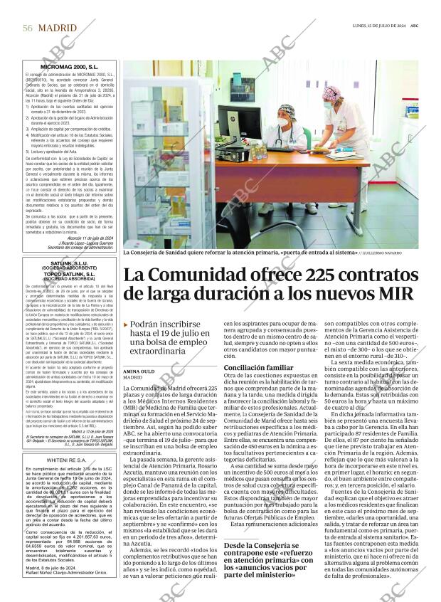 ABC MADRID 15-07-2024 página 56