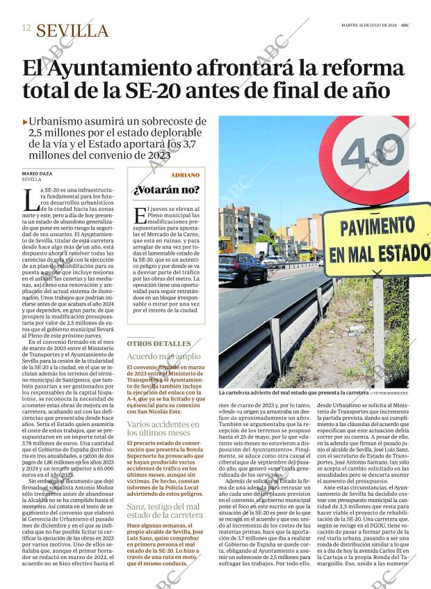 ABC SEVILLA 16-07-2024 página 12