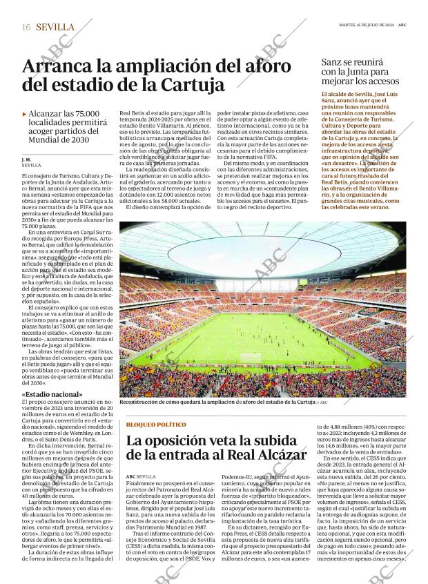 ABC SEVILLA 16-07-2024 página 16