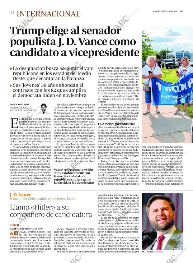 ABC SEVILLA 16-07-2024 página 34
