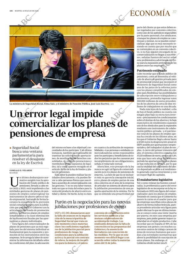 ABC SEVILLA 16-07-2024 página 37