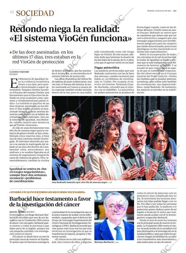 ABC SEVILLA 16-07-2024 página 42