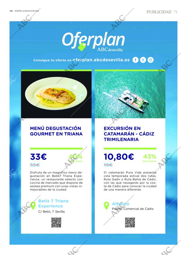 ABC SEVILLA 16-07-2024 página 71