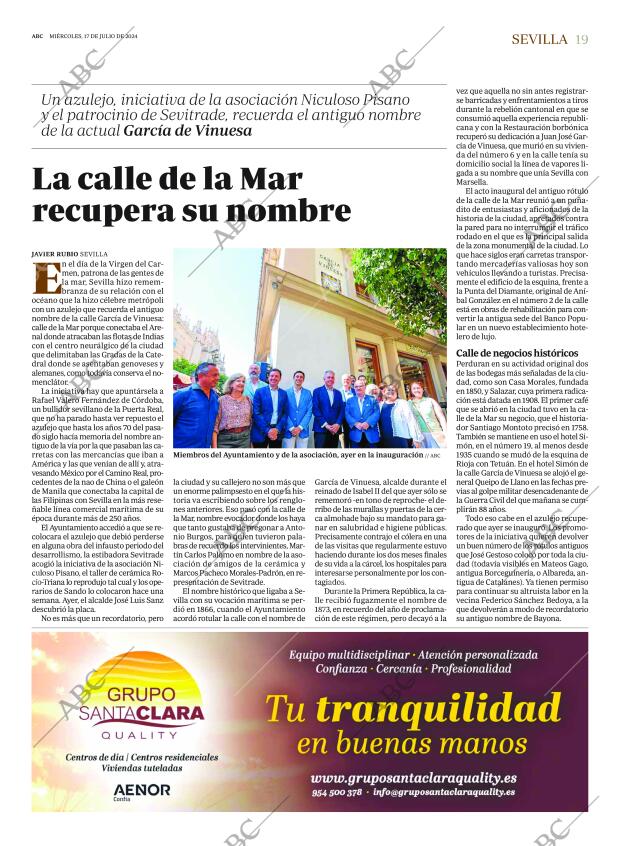 ABC SEVILLA 17-07-2024 página 19