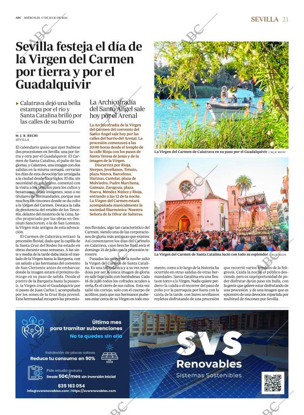 ABC SEVILLA 17-07-2024 página 21
