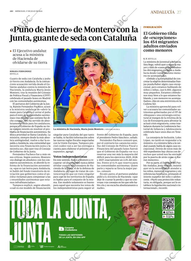 ABC SEVILLA 17-07-2024 página 27