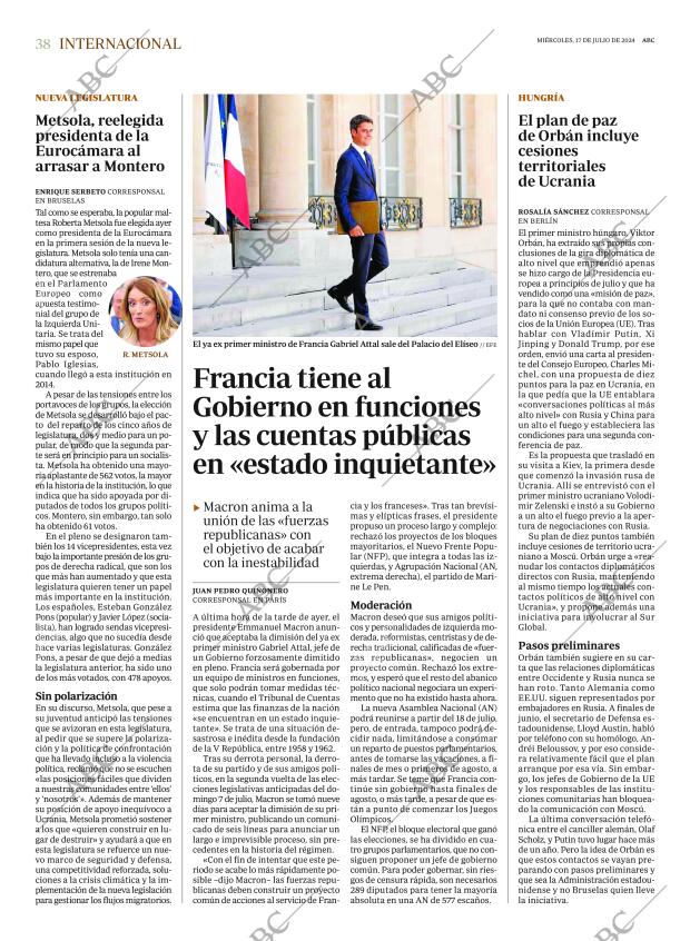 ABC SEVILLA 17-07-2024 página 38