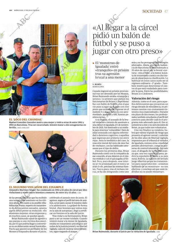 ABC SEVILLA 17-07-2024 página 47