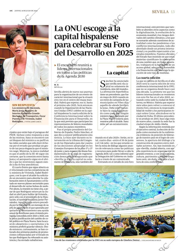 ABC SEVILLA 18-07-2024 página 13