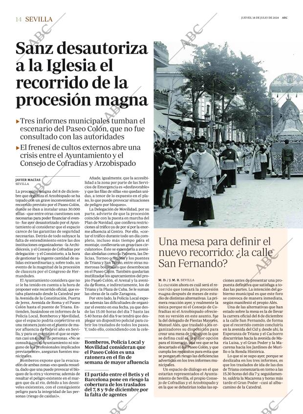 ABC SEVILLA 18-07-2024 página 14