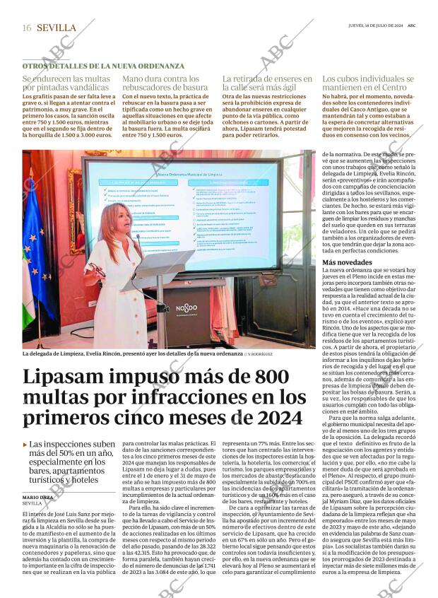 ABC SEVILLA 18-07-2024 página 16