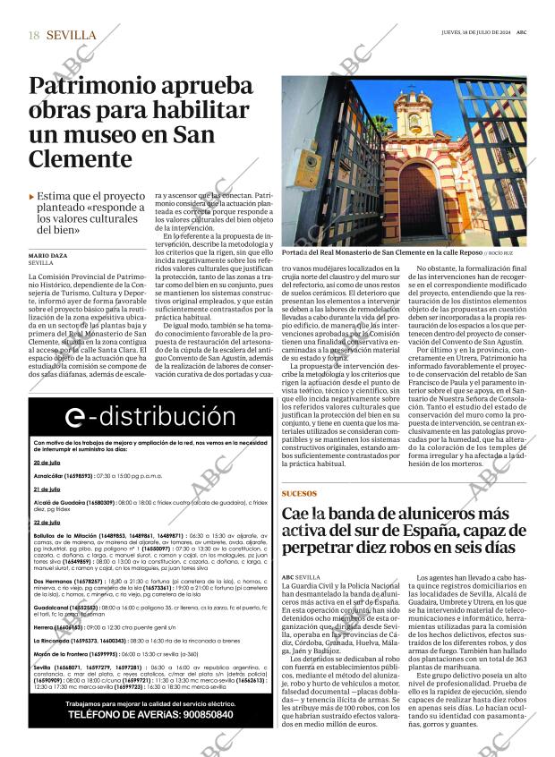 ABC SEVILLA 18-07-2024 página 18