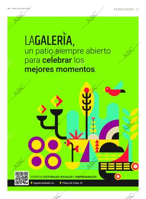 ABC SEVILLA 18-07-2024 página 45