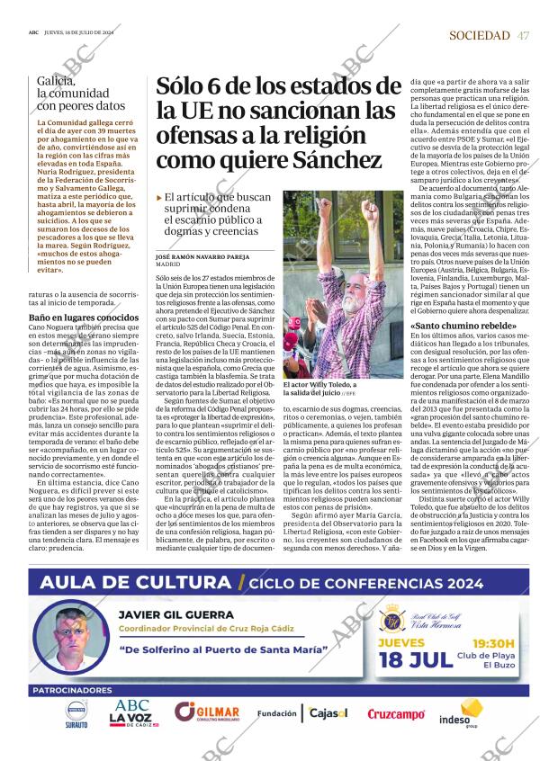 ABC SEVILLA 18-07-2024 página 47