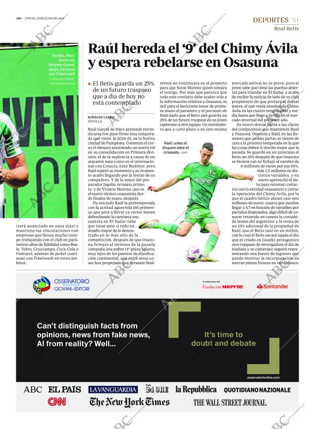 ABC SEVILLA 18-07-2024 página 51
