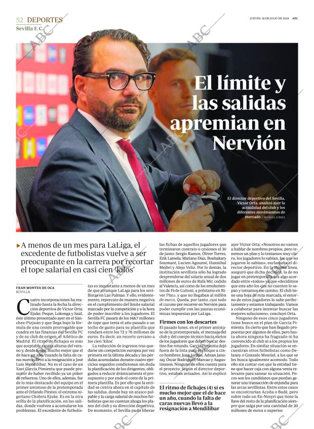 ABC SEVILLA 18-07-2024 página 52