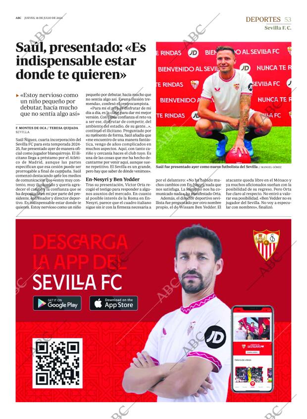 ABC SEVILLA 18-07-2024 página 53