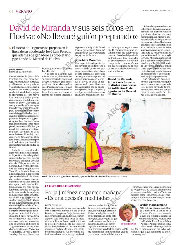 ABC SEVILLA 18-07-2024 página 64