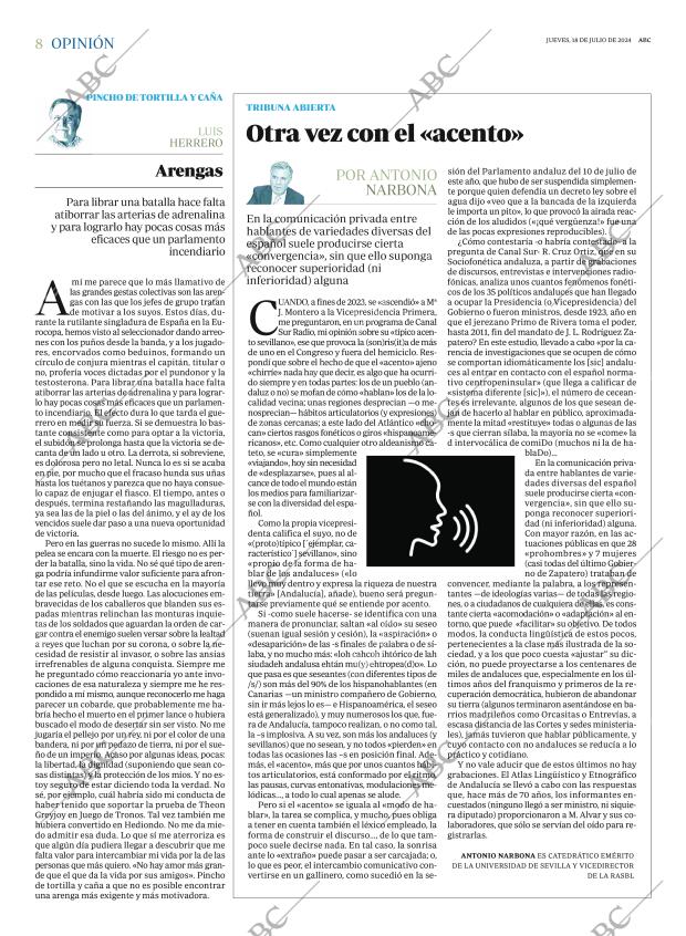 ABC SEVILLA 18-07-2024 página 8