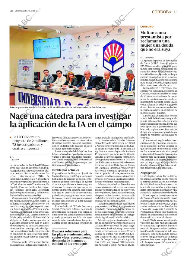 ABC CORDOBA 19-07-2024 página 13